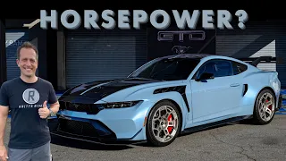 Does the 2025 Mustang GTD have ENOUGH horsepower to beat the C8 Corvette ZR1?