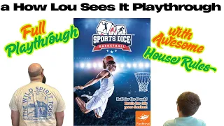 Sports Dice Basketball Playthrough (w/ House Rules)