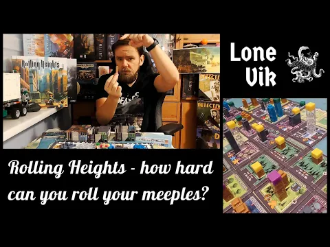Rolling Heights review - how hard can you roll your meeples?