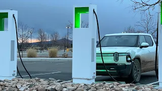 Rivian R1T Full Charging Curve, Cost, & Analysis - Large Pack 135kWh