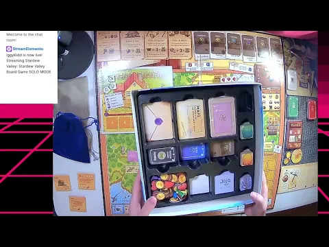 [Livestream] Stardew Valley Board Game SOLO MODE 