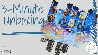 Golems - 3-Minute Unboxing