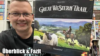 Great Western Trail Neuseeland (eggertspiele / asmodee) - Teil 3 - Überblick und Fazit