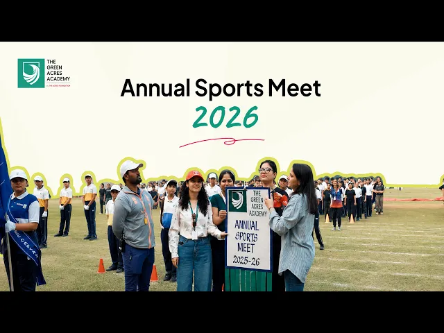 Annual Sports Meet 2025-26 at The Green Acres Academy