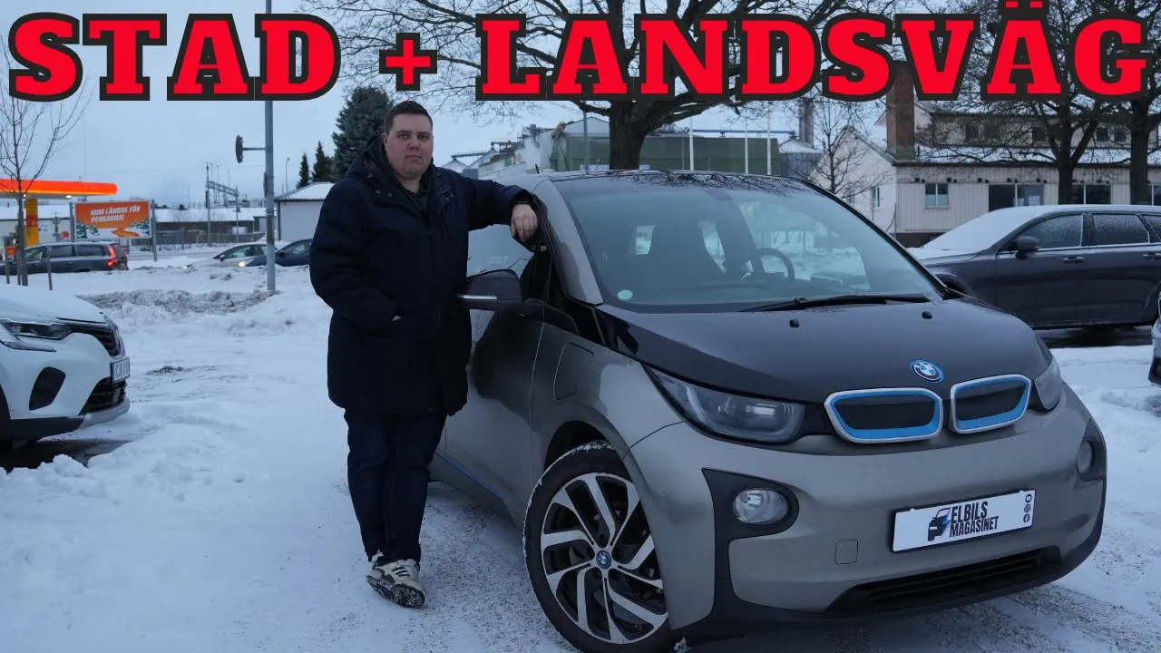 BMW i3 60 Ah (2016) - Räckvidd i blandad stad/landsväg | Elbilsmagasinet
