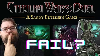 Cthulhu Wars: Duel - review of the poorer brother of the cult board game