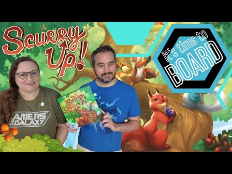 Scurry Up - The Family Friendly board game that is cute but not friendly at all!