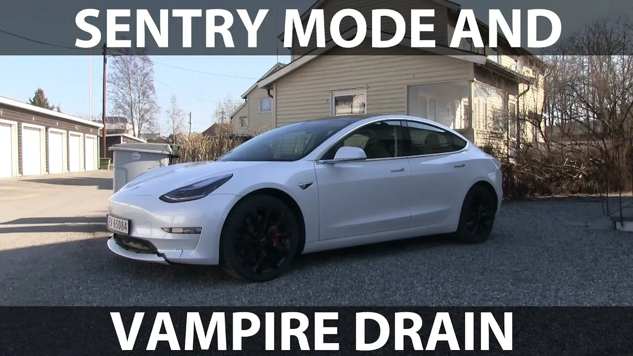 Energy consumption with Sentry Mode