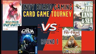 Shards of Infinity VS Air Land & Sea, The Crew VS The Fox in the Forest Duet - Round 1!