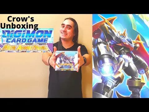 Crow's unboxing Digimon card game BT8 New Awakening