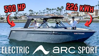 Electric Arc Sport Full Tour & First Ride! Over 200kWh Of Boating Bliss