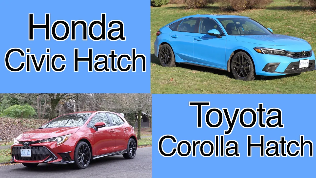 New Honda Civic hatchback VS Toyota Corolla hatchback comparison