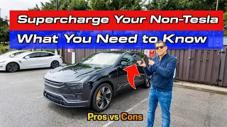 Can You Charge a Non-Tesla at a Tesla Supercharger? Manage Your Expectations