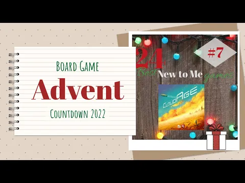 Board Game Advent Countdown | #7 CloudAge