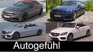 Exterior/Interior versions & colours Mercedes C-Class Cabriolet C300 C400 C43 C63S C-Klasse
