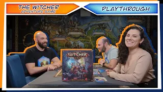 The Witcher Adventure Game | PLAYTHROUGH | 3 Player | Birthday Luck??