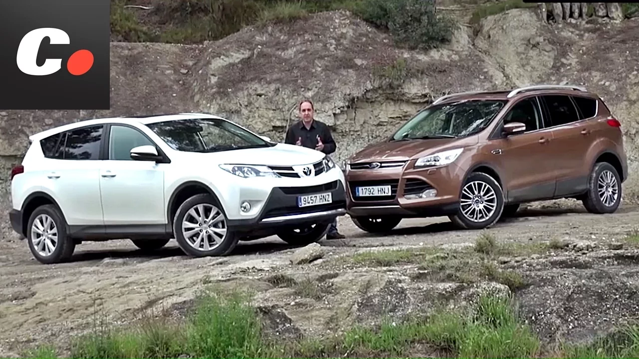 Ford Kuga vs Toyota RAV4 - Prueba SUV / Test / Review Coches.net