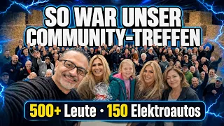 Unser größtes Elektrobays-Treffen: Über 500 Leute und 150 Elektroautos in Köln!