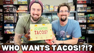 Cuantos Tacos Board Game Review - First Impression - Kickstarter - Bonka Games