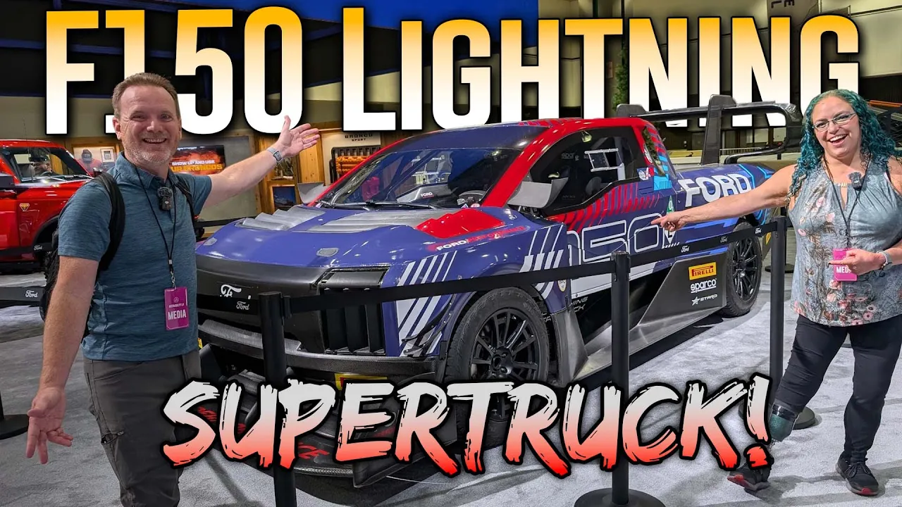 Ford Performance F150 Supertruck - A Record-Breaking EV!
