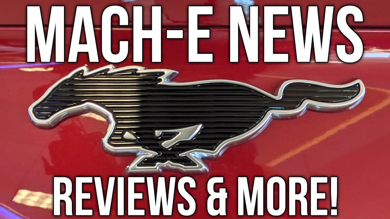 Mustang Mach-E News // Reviews, EV SUV of the Year, and more!
