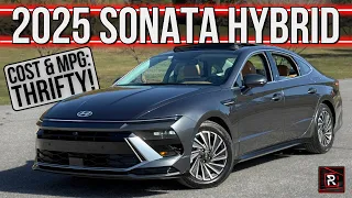 The 2025 Hyundai Sonata Hybrid Limited Fuel Thrifty Family Car With Unexpected Features