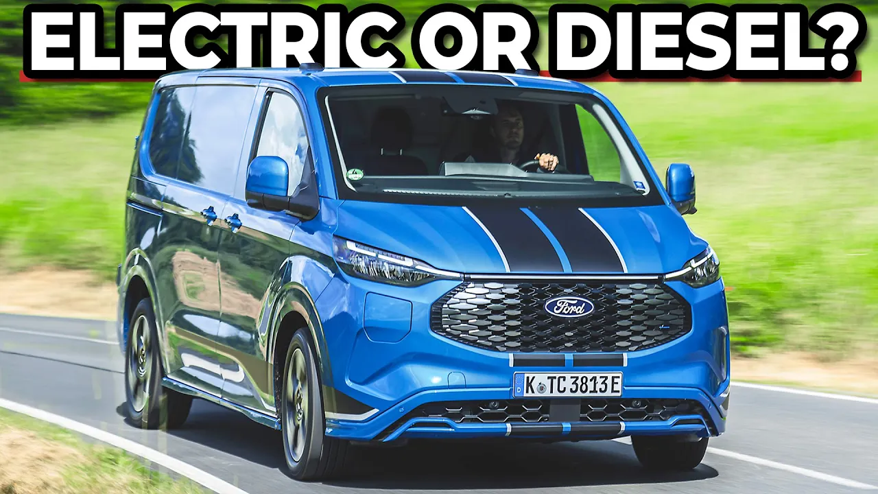 The future of hard work? (Ford Transit Custom 2024 Review)