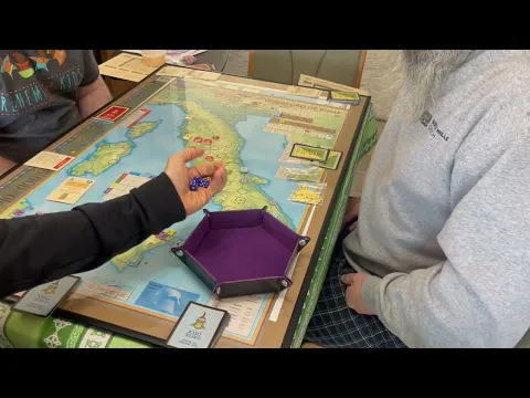 Sword of Rome GMT 3 guys playing this amazing game.