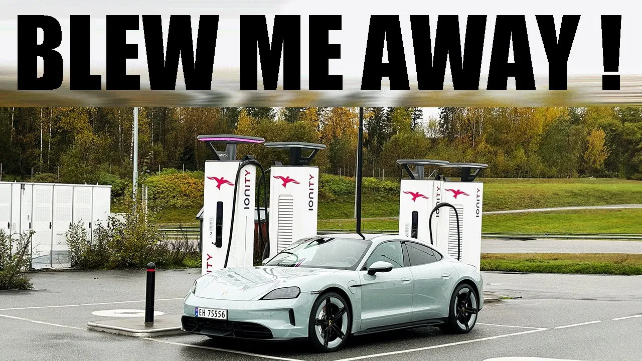 FACELIFT Porsche Taycan 4S | Range Test @120KPH (75MPH) + Charging Test