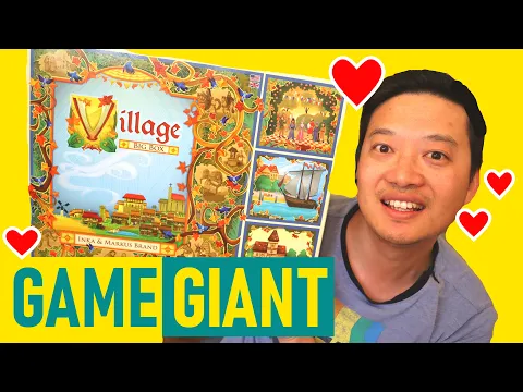 LARGER Than THE GAME OF LIFE - Village BIG BOX Review!