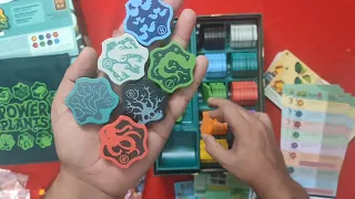 Unboxing Power Plants Kickstarter Edition (English) by Indian Meeple
