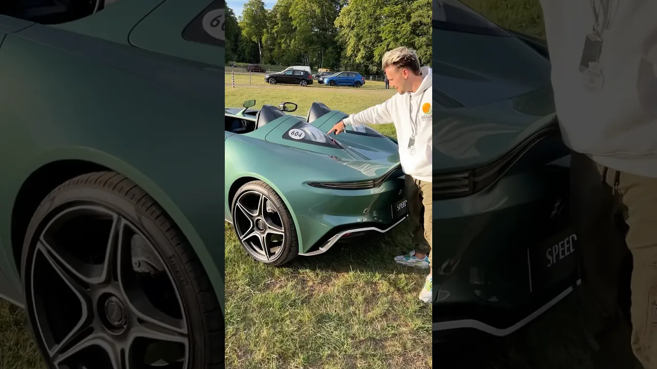 The $940,000 Roofless Aston Martin! 🤑 #astonmartin #supercars #vehicles