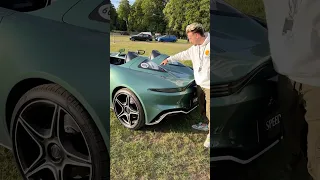 The $940,000 Roofless Aston Martin! 🤑 #astonmartin #supercars #vehicles