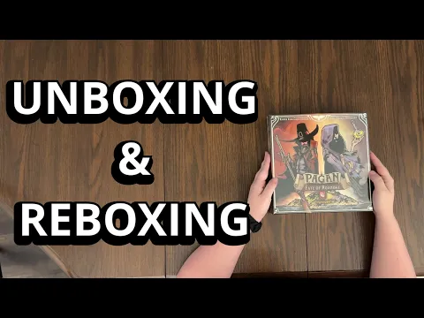 Pagan: Fate of Roanoke - Board Game Unboxing & Reboxing - What's in the Box?