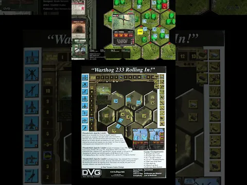 Huey Leader | Vietnam Wargame | Quick Board Game Review #boardgame #boardgames
