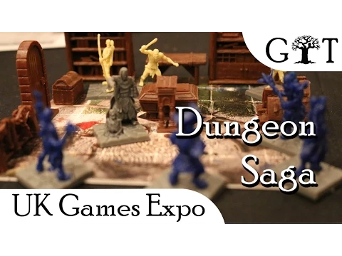 Dungeon Saga Play Through - UK Games Expo 2015
