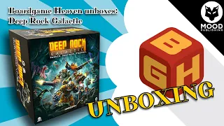 Boardgame Heaven Unboxing 196: Deep Rock Galactic (Mood Publishing)