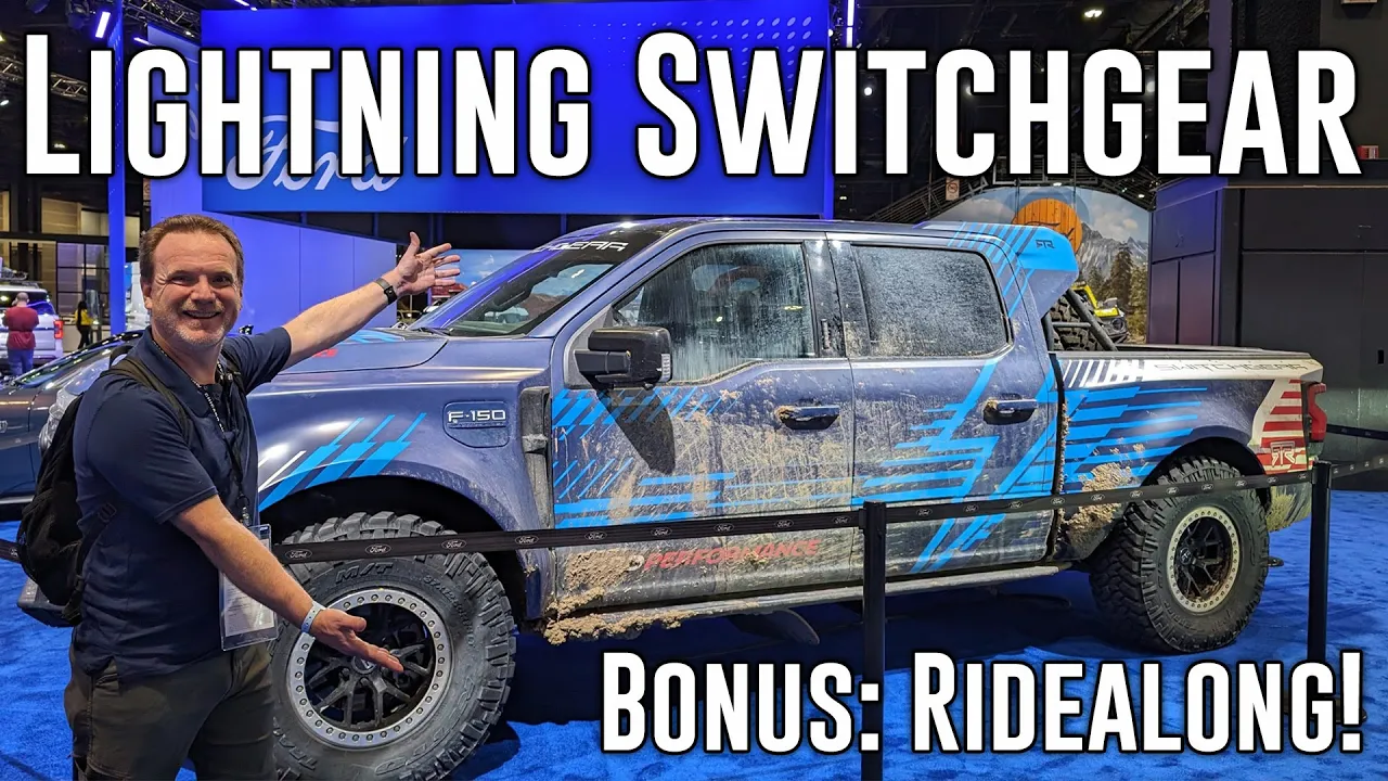 F-150 Lightning Switchgear -  and BONUS Ridealong Footage!