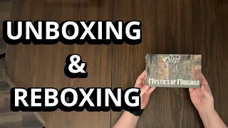 Blood Rage: Mystics of Midgard Expansion - Board Game Unboxing & Reboxing - What's in the Box?
