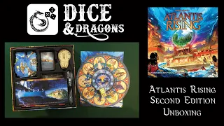 Dice and Dragons - Atlantis Rising Second Edition Unboxing