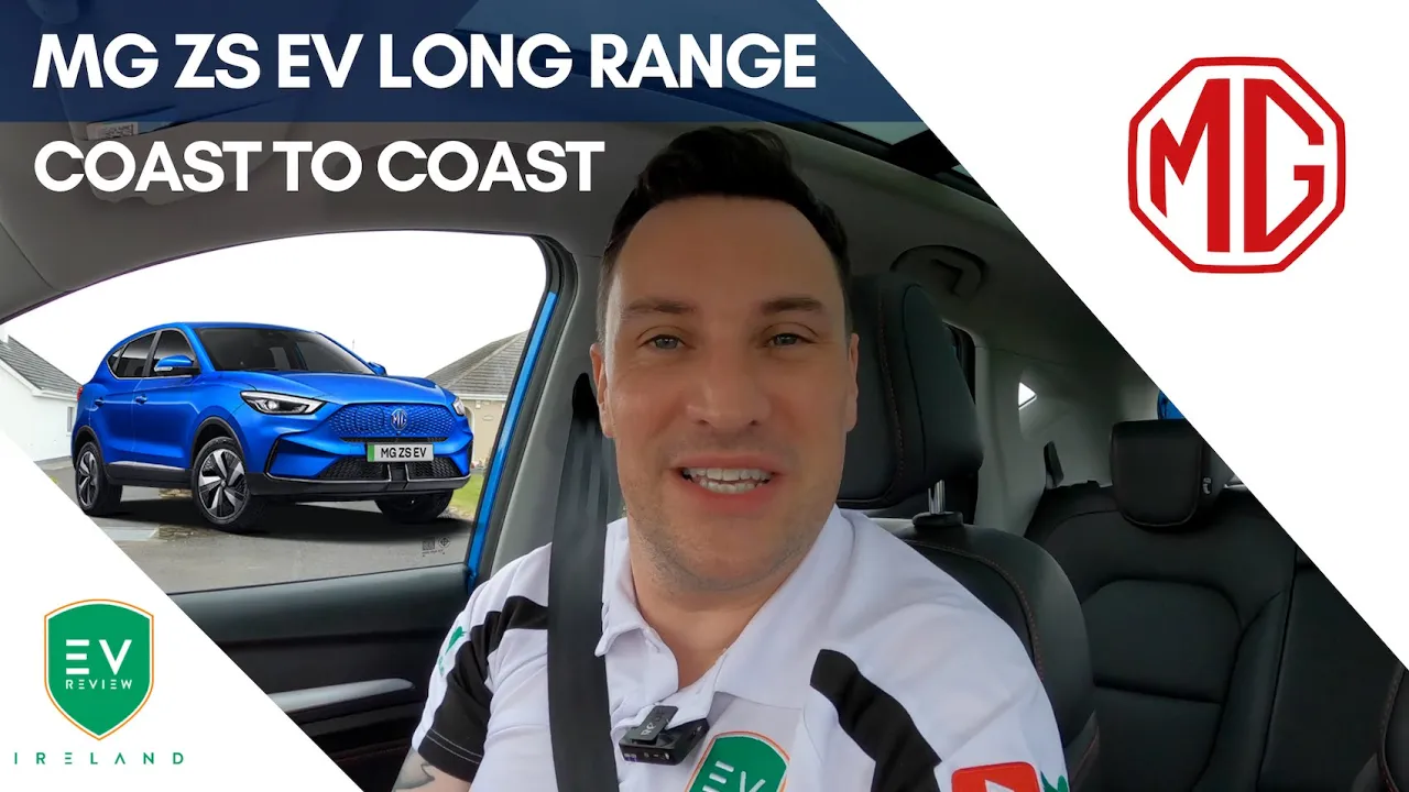 MG ZS EV Long Range - Coast to Coast Range Test