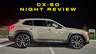 2023 Mazda CX-50 at NIGHT! // In-Depth Tour of Exterior and Interior Lighting