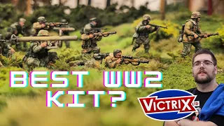 Best 28mm WW2 Plastic Kit? - German Infantry & Heavy Weapons from Victrix Miniatures Unboxing