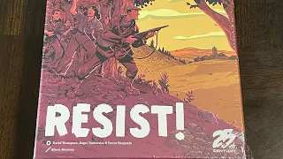 Resist! - Unboxing