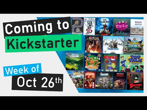 📅 Kickstarter Boardgames Week of Oct 26 | The Warp, Endless Winter, Sons of Faeriell, Neo Morphosis