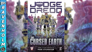 Judge Dredd the Cursed Earth: An Expedition Game - Solo Playthrough, Setup, Rules and Card Art