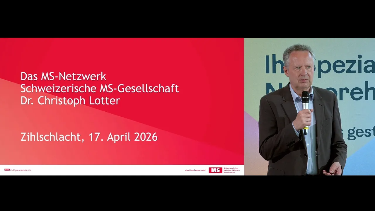 Begrüssung 9. MS-Gesundheitsforum