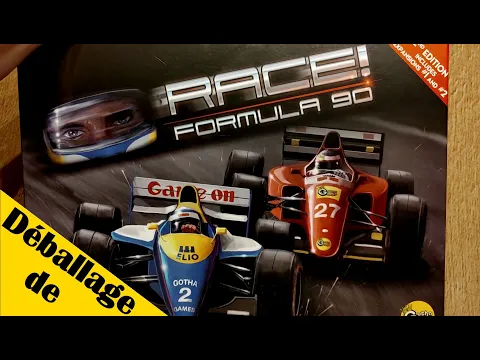 Déballage de Race! Formula 90 - Version Kickstarter