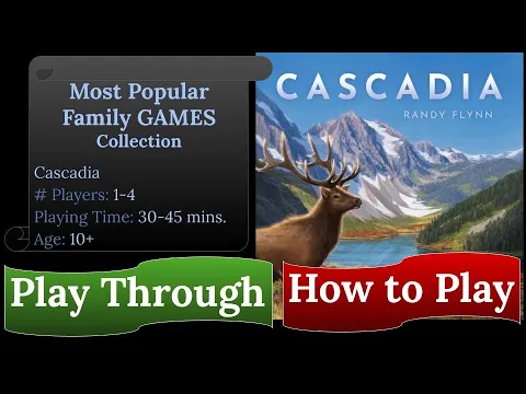 Cascadia: Play Through & How to Play