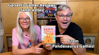 Time to Play in the Sand! Garrett's Games Reviews Sandcastles from Pandasaurus Games!